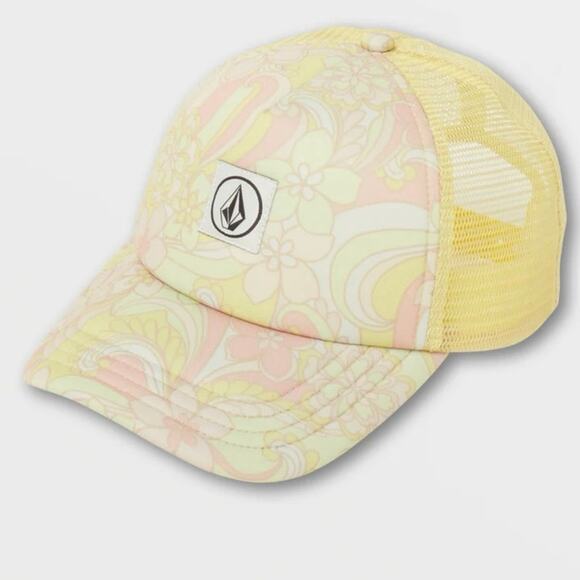 Volcom HEY SLIMS HAT - CITRON - Picture 1 of 6